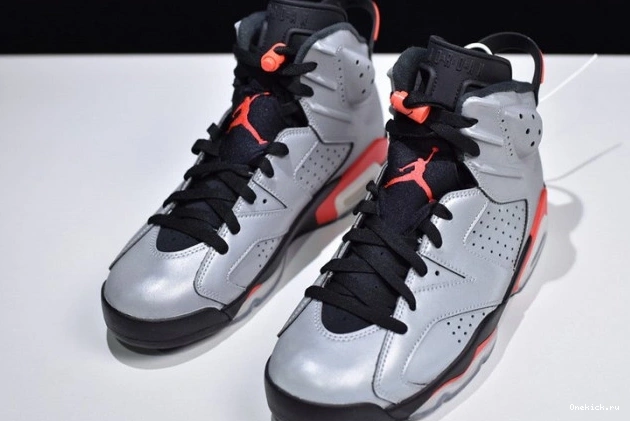 One Kick Air Infrared JSP 3M Reflective CI4072-001 6 Jordan 0729